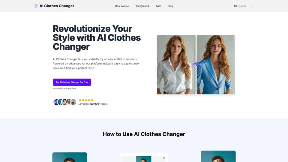 Free AI Clothes Changer AI Tool image