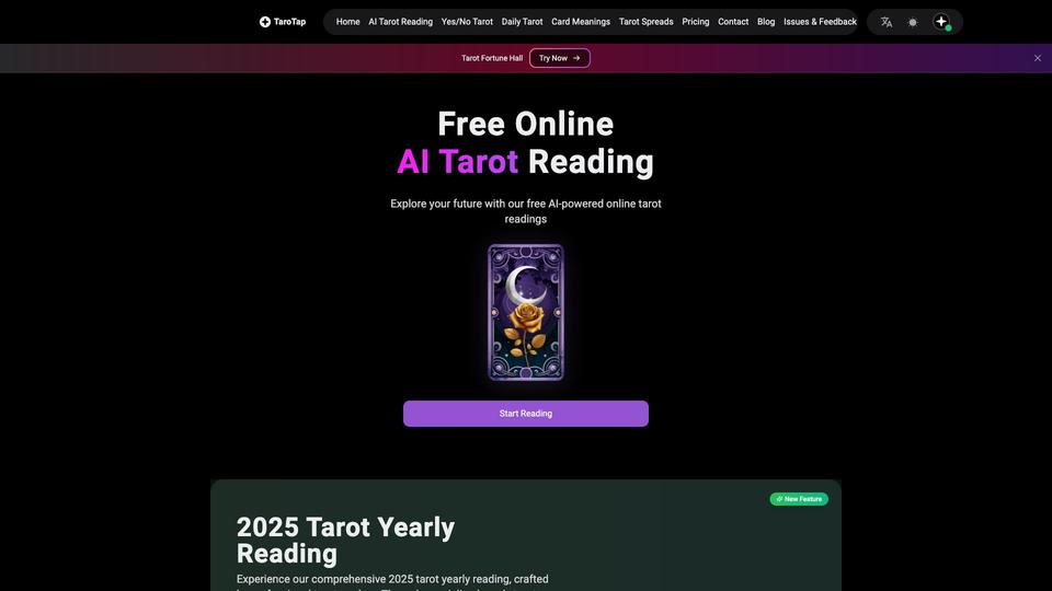 Free AI Tarot AI Tool image