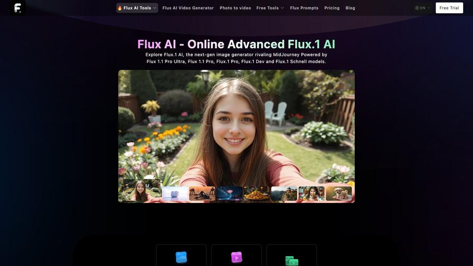 Free Flux AI AI Tool image