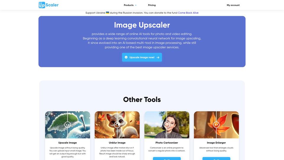 Free Image Upscaler AI Tool image