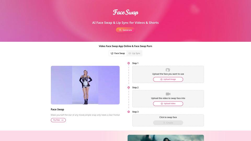 Free MyFaceSwap AI AI Tool image