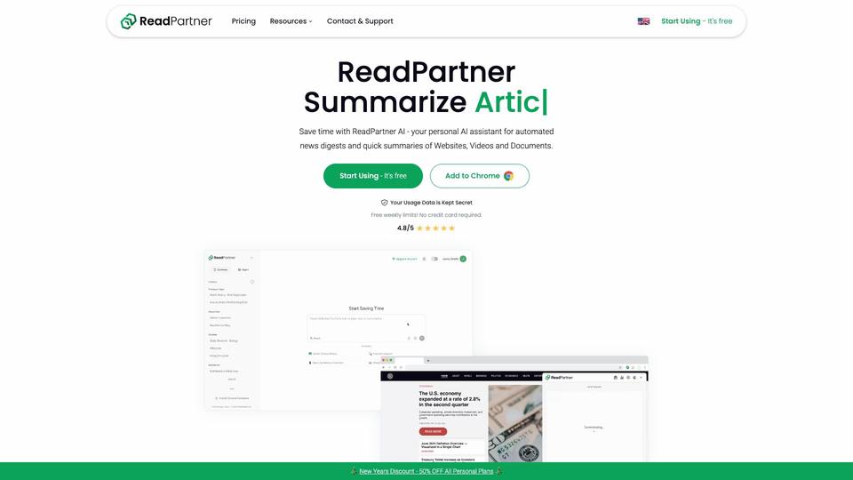 Free ReadPartner AI Tool image