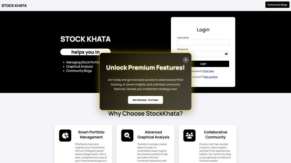 Free StockKhata AI Tool image